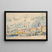 Marsiglia, il lungomare - Paul Signac — quadro incorniciato alla parete