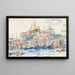 Marsiglia - Paul Signac — quadro incorniciato alla parete