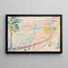 Nice, la Promenade des Anglais - Paul Signac — quadro incorniciato alla parete
