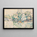 Parigi, la Senna al Pont Royal - Paul Signac — quadro incorniciato alla parete