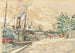 Parigi, La Senna al Pont des Saints-Pères - Paul Signac — vista dell’opera