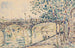 Parigi, il Pont des Arts - Paul Signac — vista dell’opera