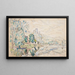 Petit Andely Château Gaillard - Paul Signac — quadro incorniciato alla parete