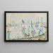 Saint-Gilles-Croix-de-Vie - Paul Signac — quadro incorniciato alla parete