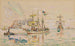 Saint-Malo, I Terre-Neuvas (Conflit de cas) - Paul Signac — vista dell’opera