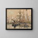 Saint-Malo, les Terreneuvas - Paul Signac — quadro incorniciato alla parete