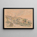 Saint-Paul-de-Vence - Paul Signac — quadro incorniciato alla parete