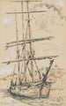 Saint-Tropez Trois-mâts quai - Paul Signac — vista dell’opera
