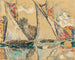 Saint-Tropez, vele al secco - Paul Signac — vista dell’opera