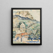 Sallanches La dent de Warens - Paul Signac — quadro incorniciato alla parete