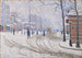 Neige Boulevard de Clichy Parigi - Paul Signac — vista dell’opera