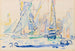 Saint-Tropez, tartanes au port - Paul Signac — vista dell’opera