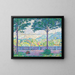 Terrasse de Meudon - Paul Signac — quadro incorniciato alla parete