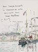 Terre-neuva l'ancre au large d'un port breton - Paul Signac — vista dell’opera
