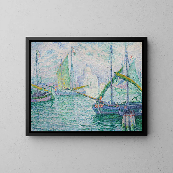 Venezia, il Redentore - Paul Signac — quadro incorniciato alla parete