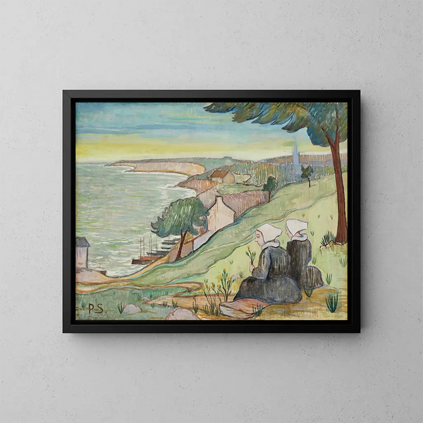 Bretonnes au Pouldu - Paul Sérusier — quadro incorniciato alla parete