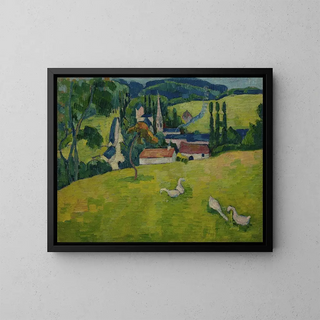 Pont-Aven, Le Pouldu - Paul Sérusier — quadro incorniciato alla parete