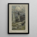 Le vecchie cave di Bagneux - Paul Steck — quadro incorniciato alla parete