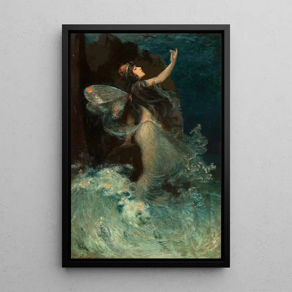 Nymphe des eaux - Paul Swan — quadro incorniciato alla parete
