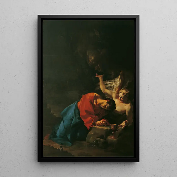 Christus au Mont des Oliviers - Paul Troger — quadro incorniciato alla parete