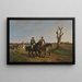 Ritorno alla caccia - Paul van der Vin — quadro incorniciato alla parete