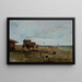 Paesaggio di Campagna Francese - Paul Vernon — quadro incorniciato alla parete