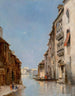 Venezia (Canale a Venezia), 1884 - Paul Vernon — veduta del canale