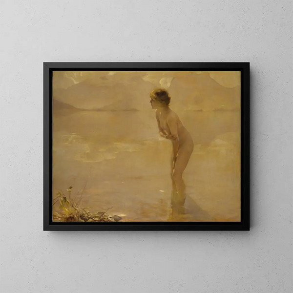Settembre mattutino - Paul Émile Chabas — quadro incorniciato alla parete