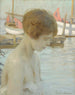 Giovane ragazza al porto - Paul Émile Chabas — vista dell’opera