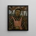 Fille al crepuscolo con una camicetta a quadri - Paula Modersohn-Becker — quadro incorniciato alla parete