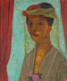 Autoritratto con cappello e velo - Paula Modersohn-Becker — vista dell’opera