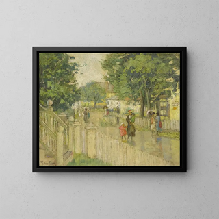 Dopo la pioggia - Pauline Palmer — quadro incorniciato alla parete