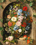 Un grande mazzo di fiori in un vaso greco - Pauline von Koudelka-Schmerling — vista dell’opera