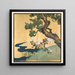 Paulownies e crisantemi - Sakai Hoitsu — quadro incorniciato alla parete