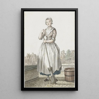 Paulus Constantijn la Fargue - Haags dienstmeisje.webp