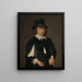 Ritratto di Dirck Hendrick Meulenaer - Paulus Hennekyn — quadro incorniciato alla parete