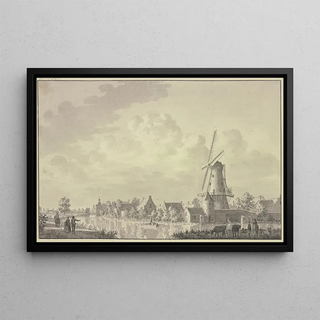 Paulus van Liender - Buyten de Benscoper Poort te Uferflyn.webp