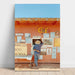 Pausa al caffè nel deserto | Decorazione fotografica