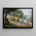 Viaggio in diligente vicino a Trenton, New Jersey - Pavel Petrovich Svinin — quadro incorniciato alla parete
