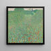 Papavero in fiore Prateria di papaveri - Gustav Klimt — quadro incorniciato alla parete