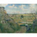 Riproduzione del dipinto Paesaggio, Bazincourt - Camille Pissarro