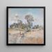 Paesaggio - Giuseppe Casciaro — quadro incorniciato alla parete
