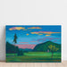 Riproduzione del dipinto Paesaggio III - Karl Wiener