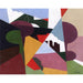 Riproduzione del dipinto Paesaggio, La Ciotat - Georges Valmier