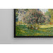 Riproduzione del dipinto Paesaggio; Il Parco Monceau - Claude Monet