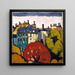 Paesaggio Parigi - Henry Lyman Saen — quadro incorniciato alla parete