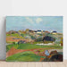 Riproduzione del dipinto Paesaggio a Pouldu di Paul Gauguin