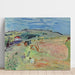 Riproduzione del dipinto Paesaggio con campo di grano e buoi - Raoul Dufy