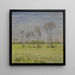 Paesaggio in primavera - Hermann Dumler — quadro incorniciato alla parete
