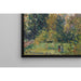 Riproduzione del dipinto Paesaggio con Due Personaggi, Éragny, Autunno - Camille Pissarro